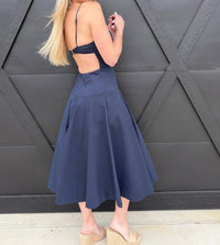 Nia - Fit And Flare Midi Dress