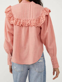 Free People - Hit The Road Button-down Blouse