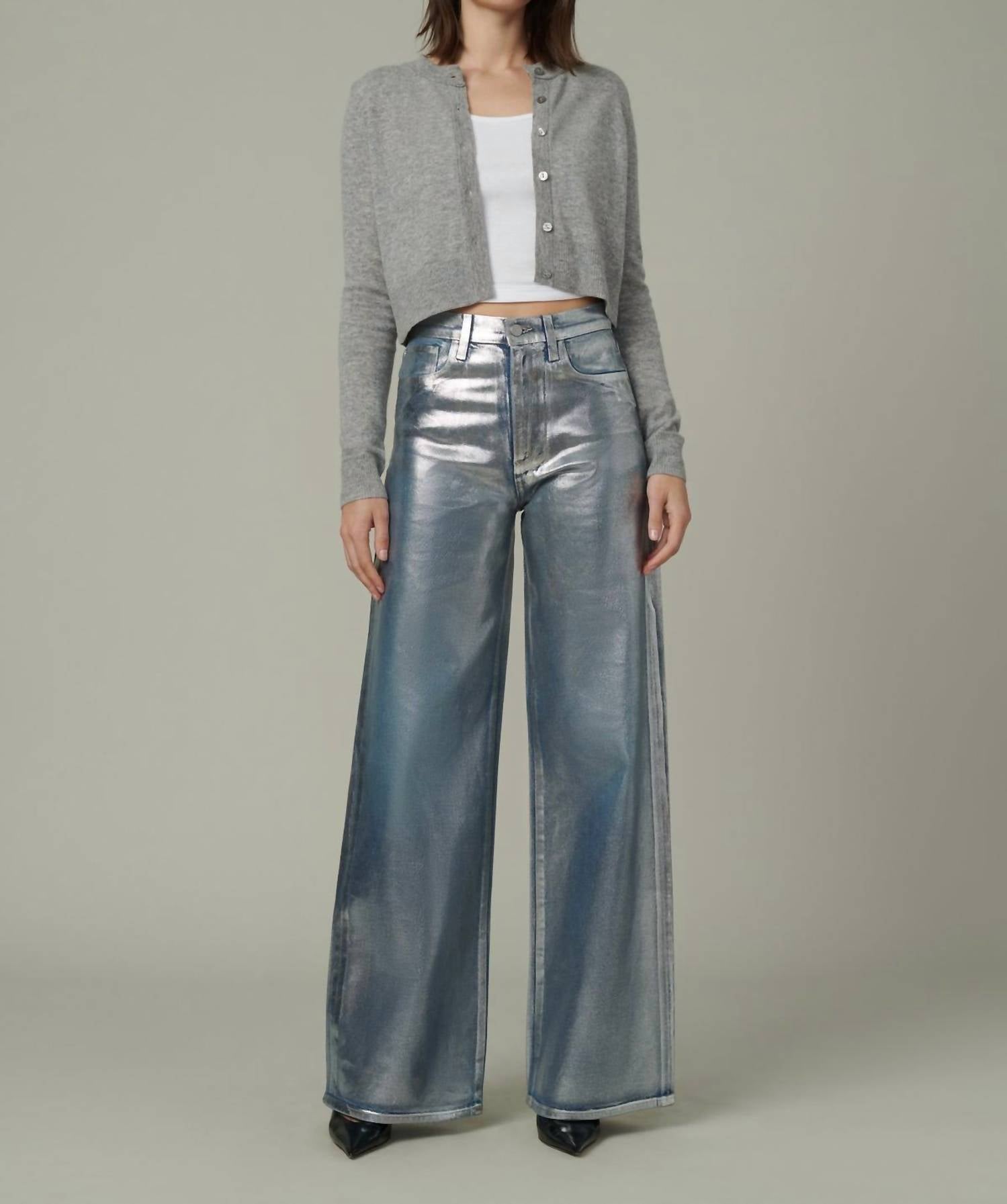 Joe'S Jeans - Mia High Rise Wide Leg Jeans
