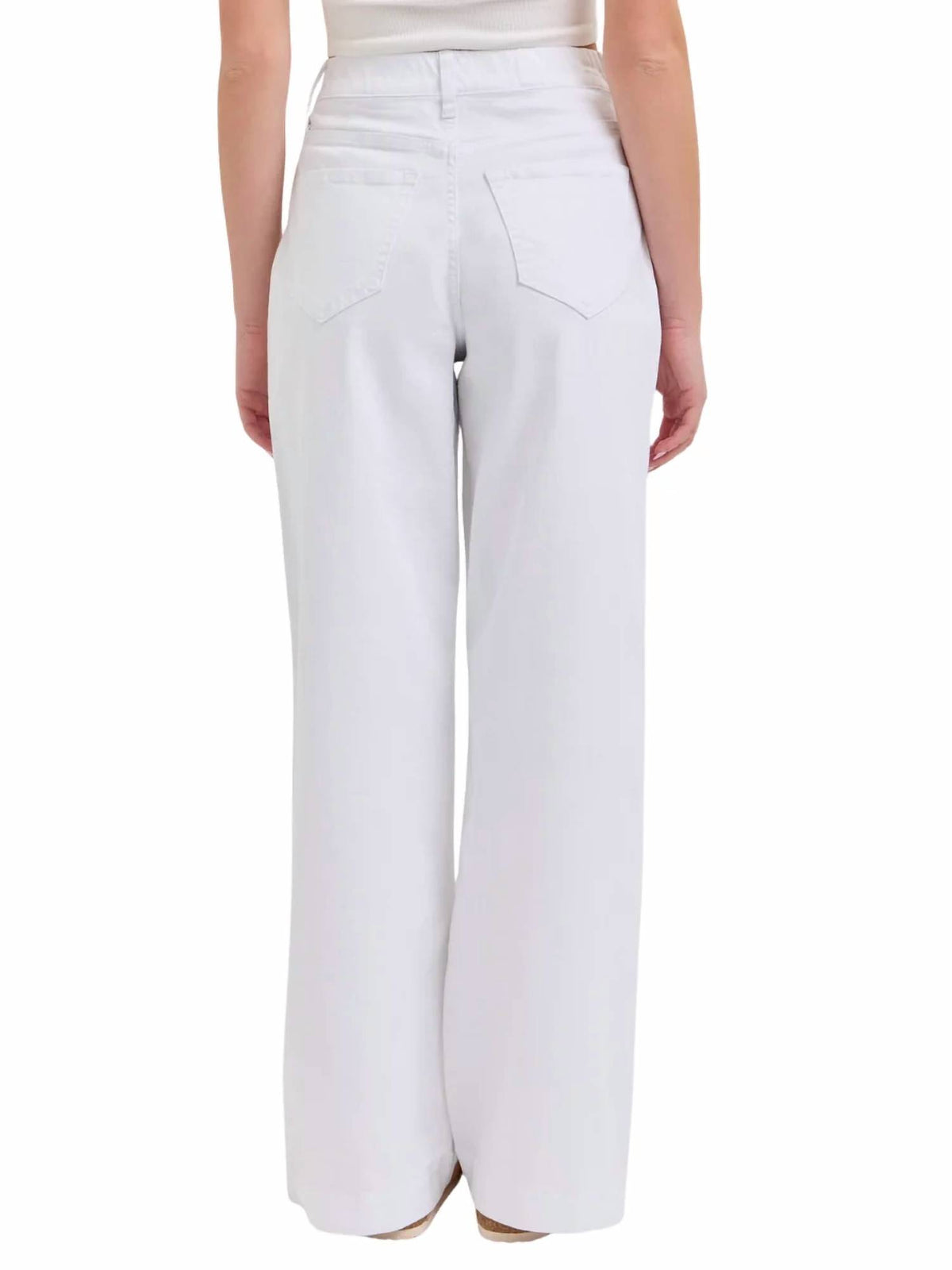 Cello - Women's All Day High Rise Pull On Wide Leg Jeans