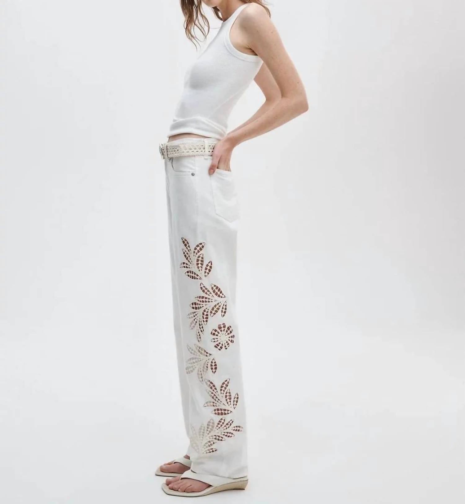 Rag & Bone - Shea Relaxed Straight Jeans