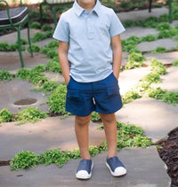 Prodoh - Kids Short Sleeve Too Cool For School Polo