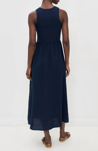 Z Supply Charlotte Midi Dress in eclipse - women's dress - alternate view