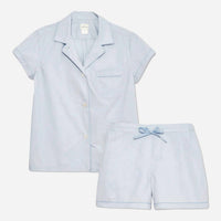 The Sleep Code - Organic Cotton Poplin Short Pajama Set
