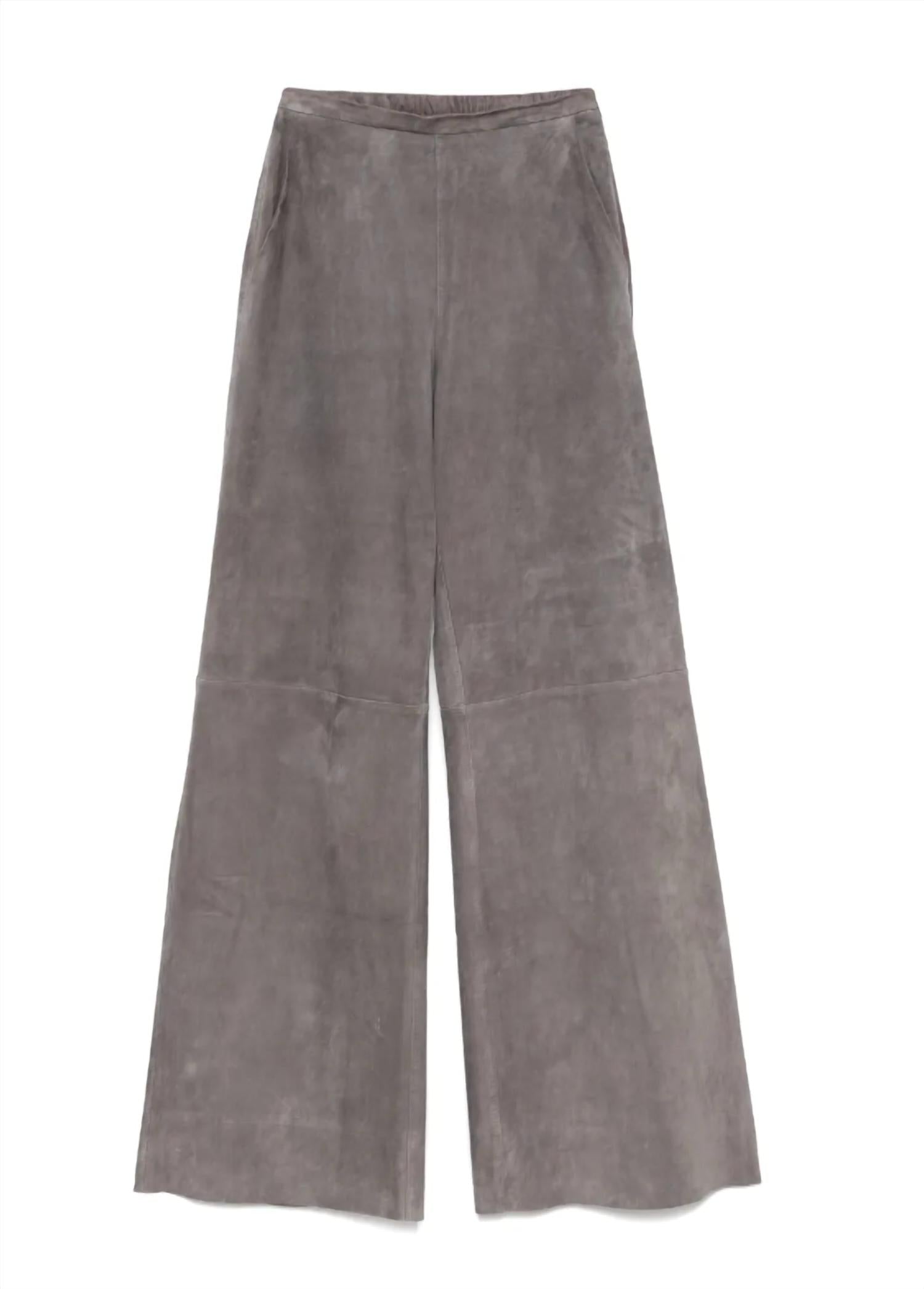 Forte Forte - Light Suede High Waist Pants