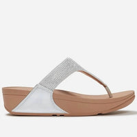 Fitflop - Women's Lulu Crystal Embellished Toe Post Sandal