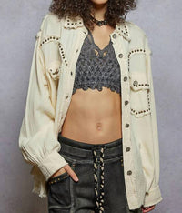 Pol - Western Button Shirt