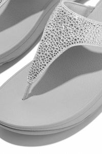 Fitflop - Women's Lulu Crystal-mix Toe Post Sandals