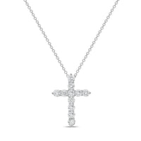 Diana M Jewels - Women's Round Lab-Grown Diamond Pendant Necklace (0.50 Ct) - Signature