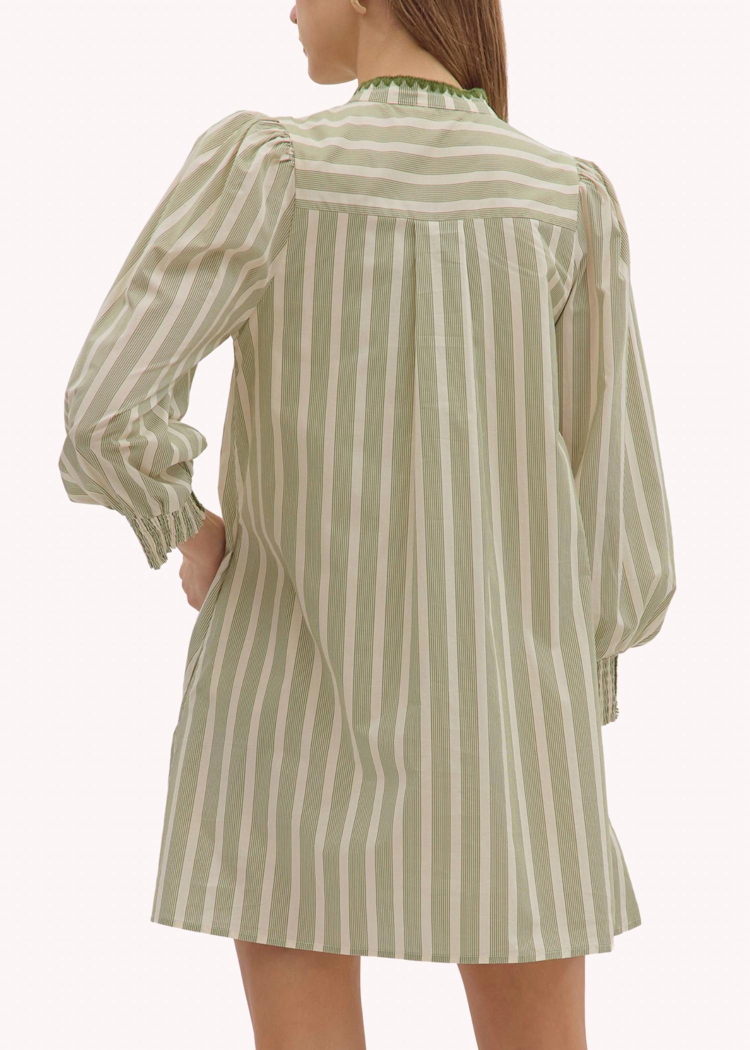entro Mimi Mini Dress in green - women's dress - alternate view