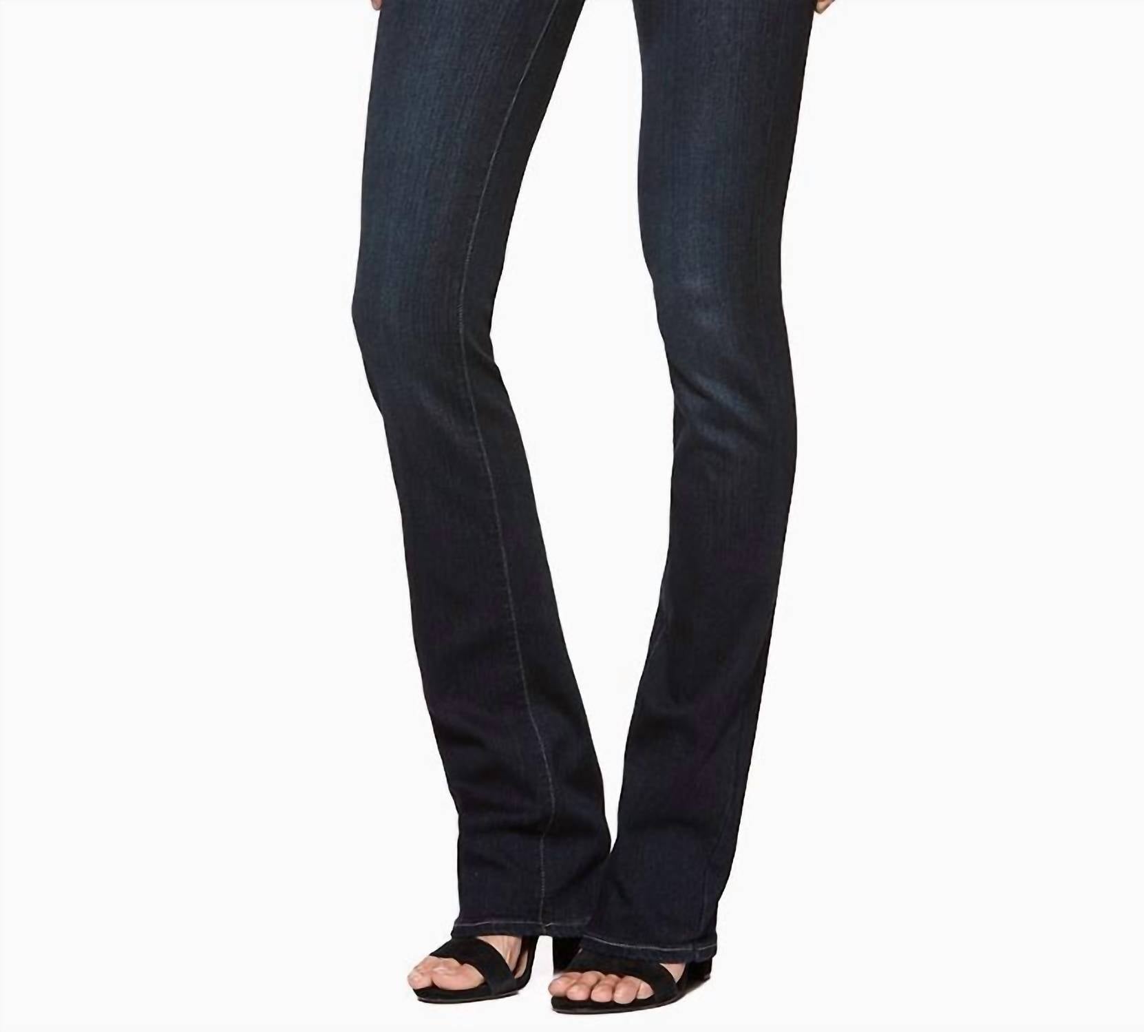 Paige Manhattan High Rise Slim Boot Cut Jeans - Petite in gardena - women's jeans