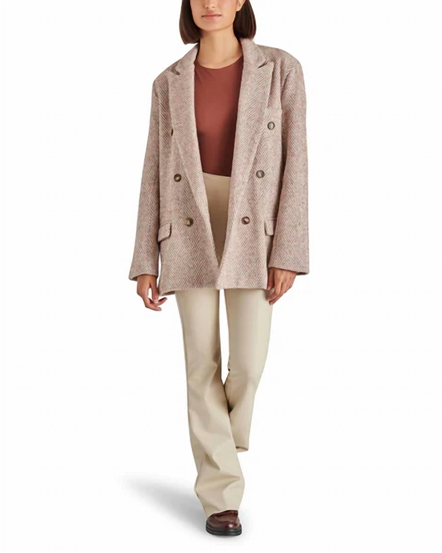 Steve Madden - Darcie Double Breasted Blazer