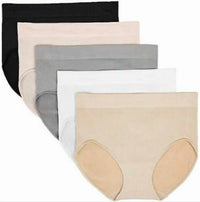 Carole Hochman - Women's Seamless Brief 5 Pack