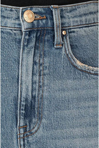 KUT FROM THE KLOTH Jen A-line 5 Slit Raw Hem Skirt in empowering - women's skirt - alternate view