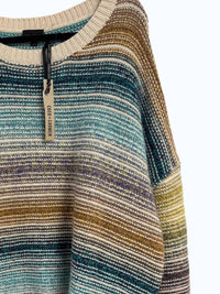 Coco + Carmen - Women's Textured Crew Neck Sweater