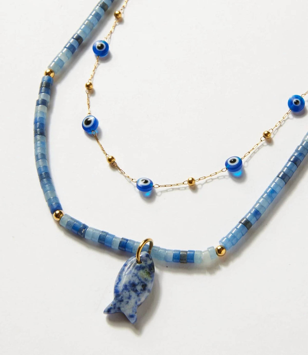 Farrah B Jewelry - Women's Double Layer Necklace