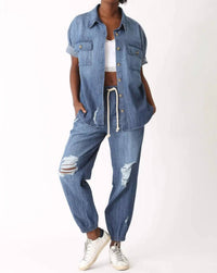 Electric & Rose - Camero Short Sleeve Top