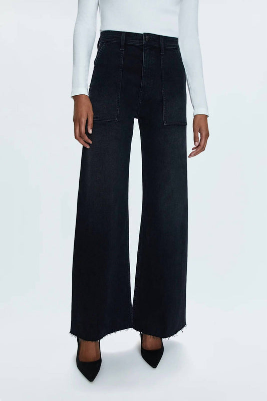 Pistola - Penny High Rise Wide Leg Jean