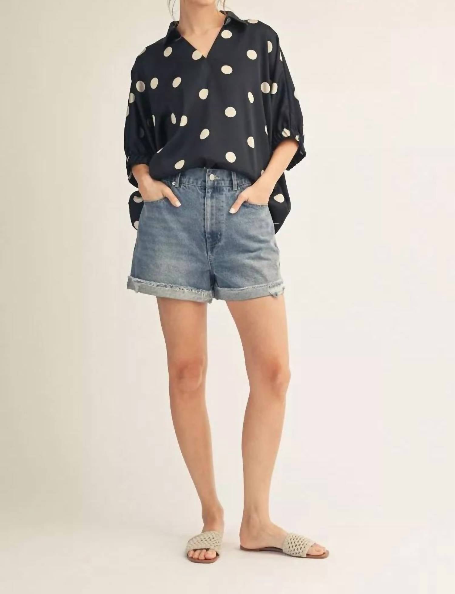 Jodifl - Polka Dot Top