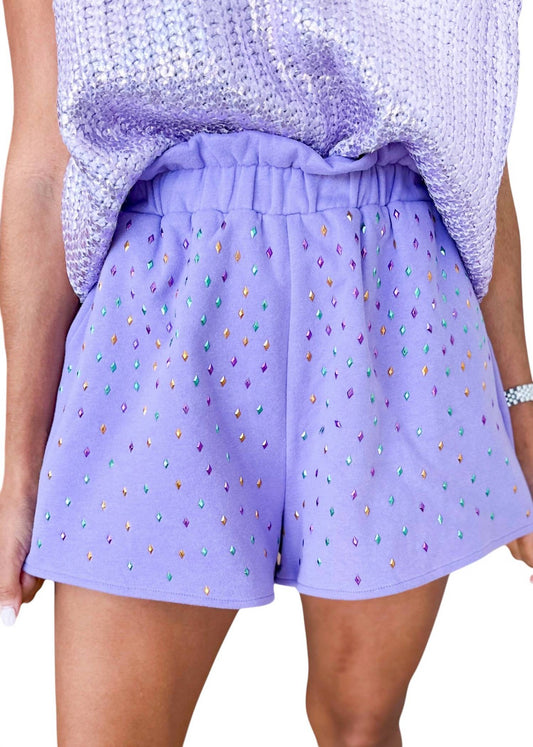 Queen Of Sparkles - Harlequin Jewel Shorts