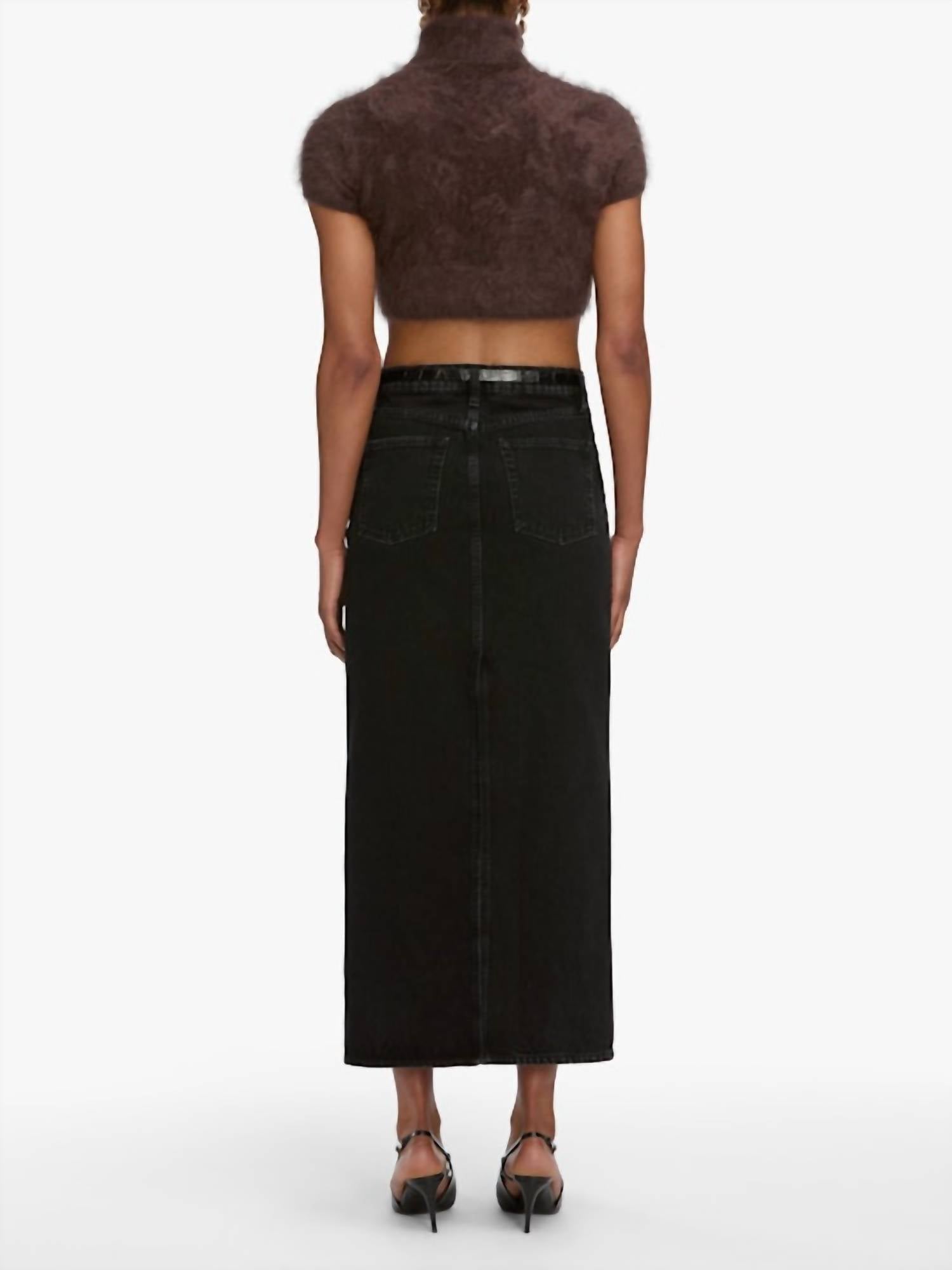 Frame - Column Mid Rise Skirt