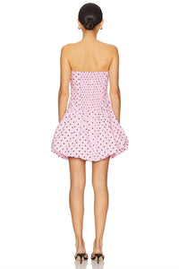 STEVE MADDEN Gigi Dress in pink tulle - women's dress - alternate view