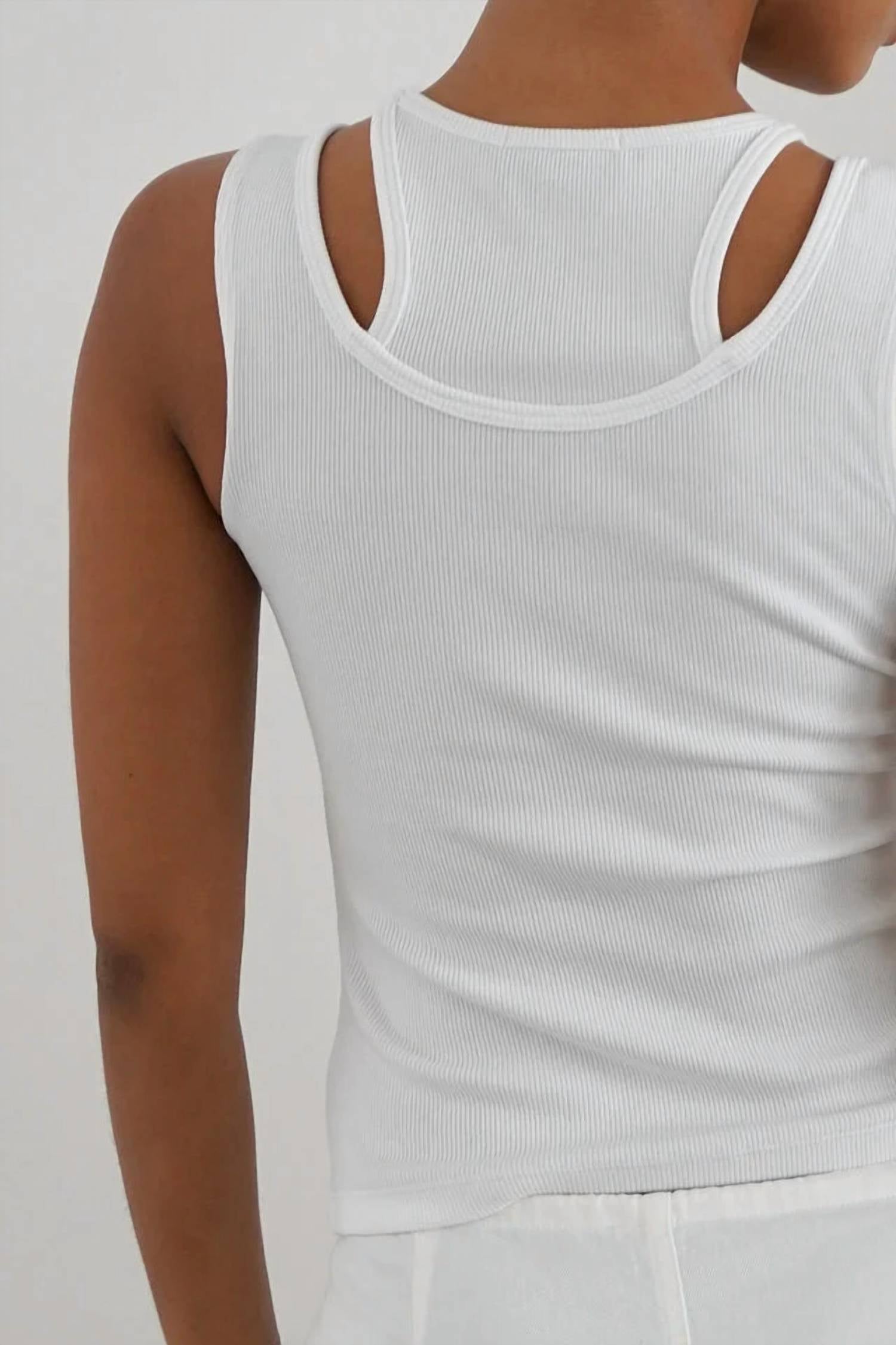 Lna - Allen Rib Tank Top