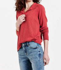 Dear John Denim - Elizabeth Pointelle Knit Sweater