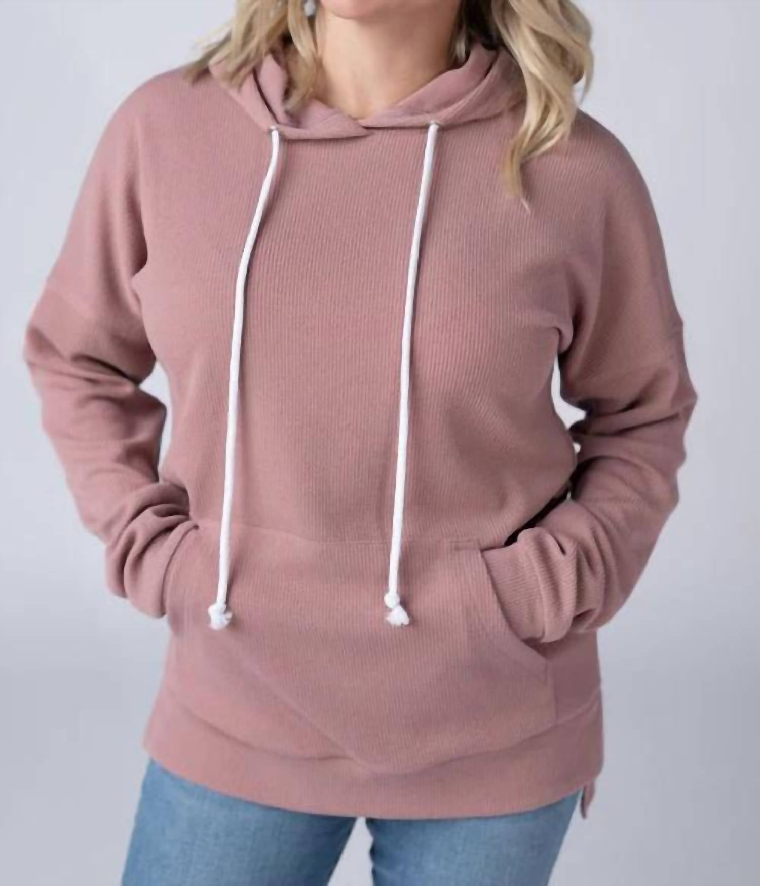 Michelle Mae - Kacey Ribbed Hoodie