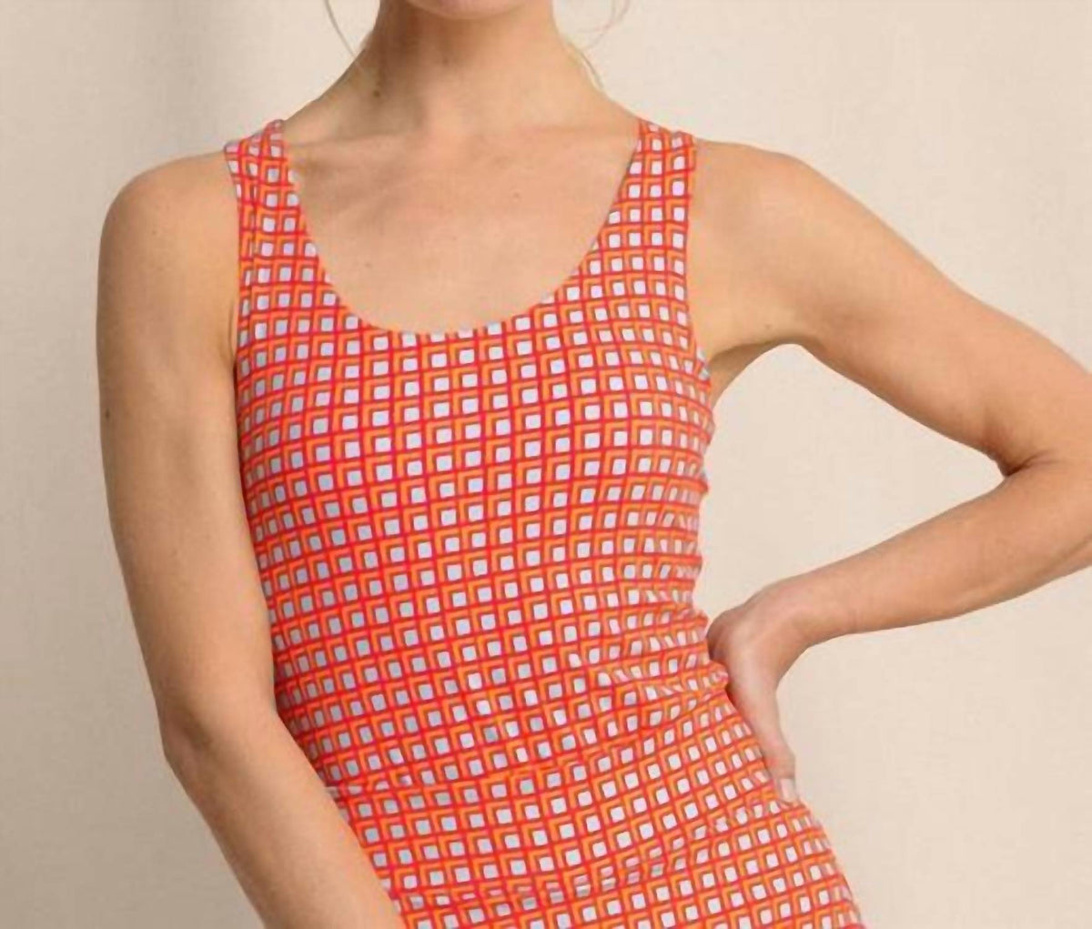 Southern Tide - Natalie Printed Cross Back Tank