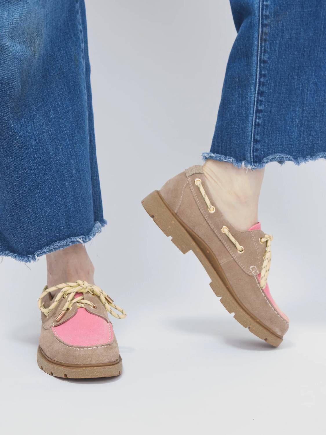 Woden - Women's Johanne Tricolor Sneaker Boat Shoe