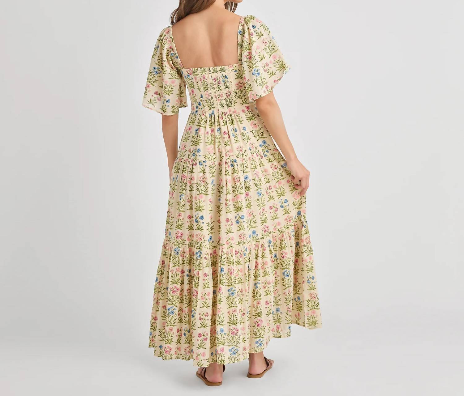 Pink Chicken - Marilyn Bell Sleeve Dress