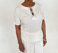 Leo Ugo - Ines Bow Crystal Tee
