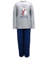 Family Pjs - Men's Sleepwear Fleece Navidad Pajama Set