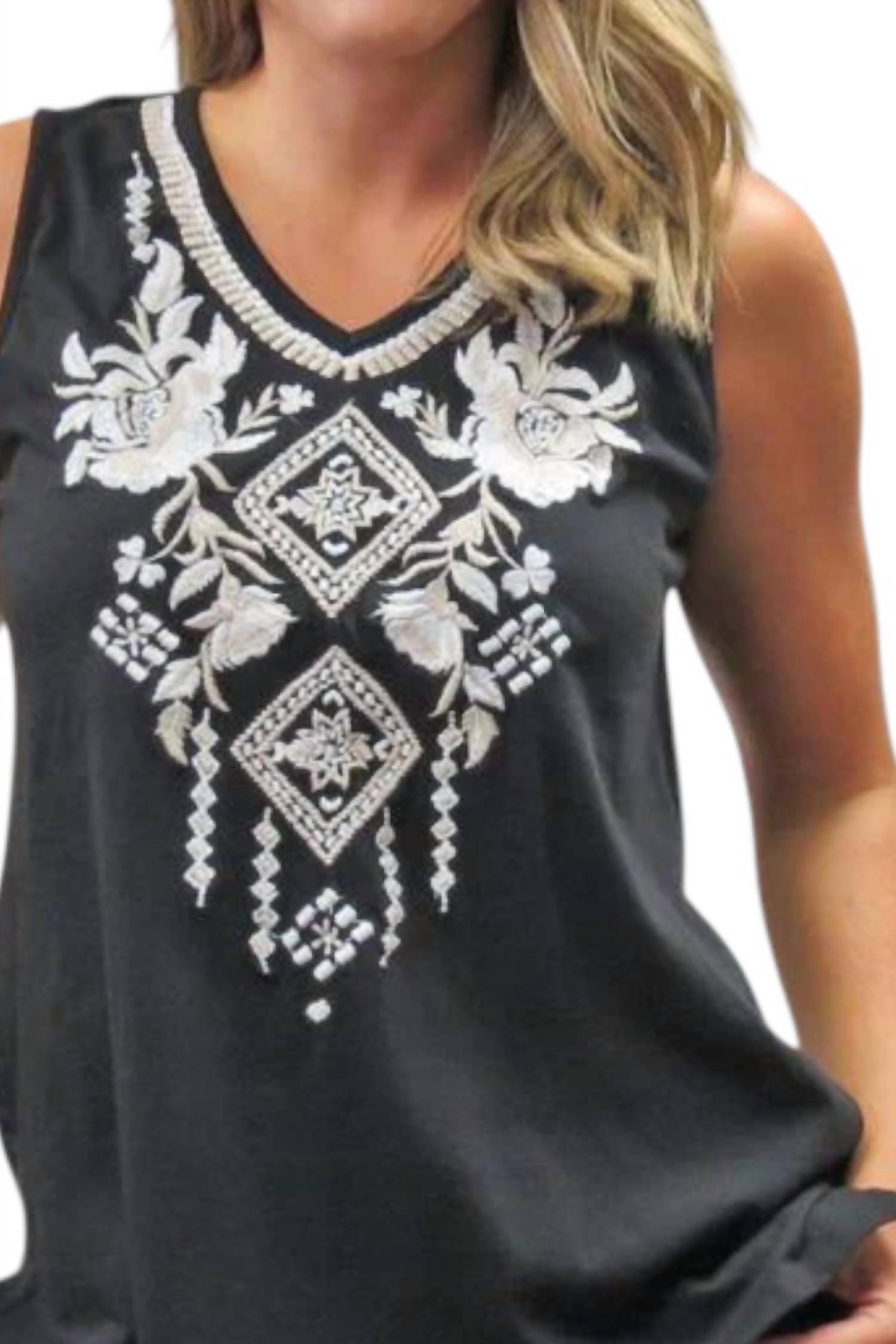 Caite & Kyla - Paola Vintage Inspired Tank