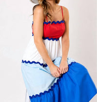 Warp + Weft - Tiered Maxi Dress