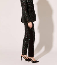 Hilton Hollis - Arbora Jacquard Straight Leg Pants