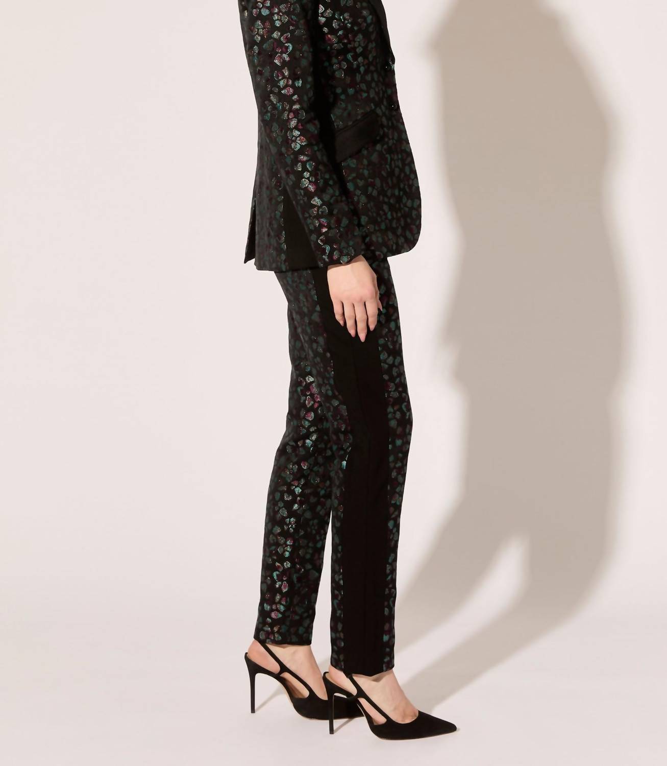 Hilton Hollis - Arbora Jacquard Straight Leg Pants
