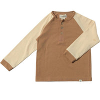 Me & Henry - Boys Lugoff Raglan Henley Top