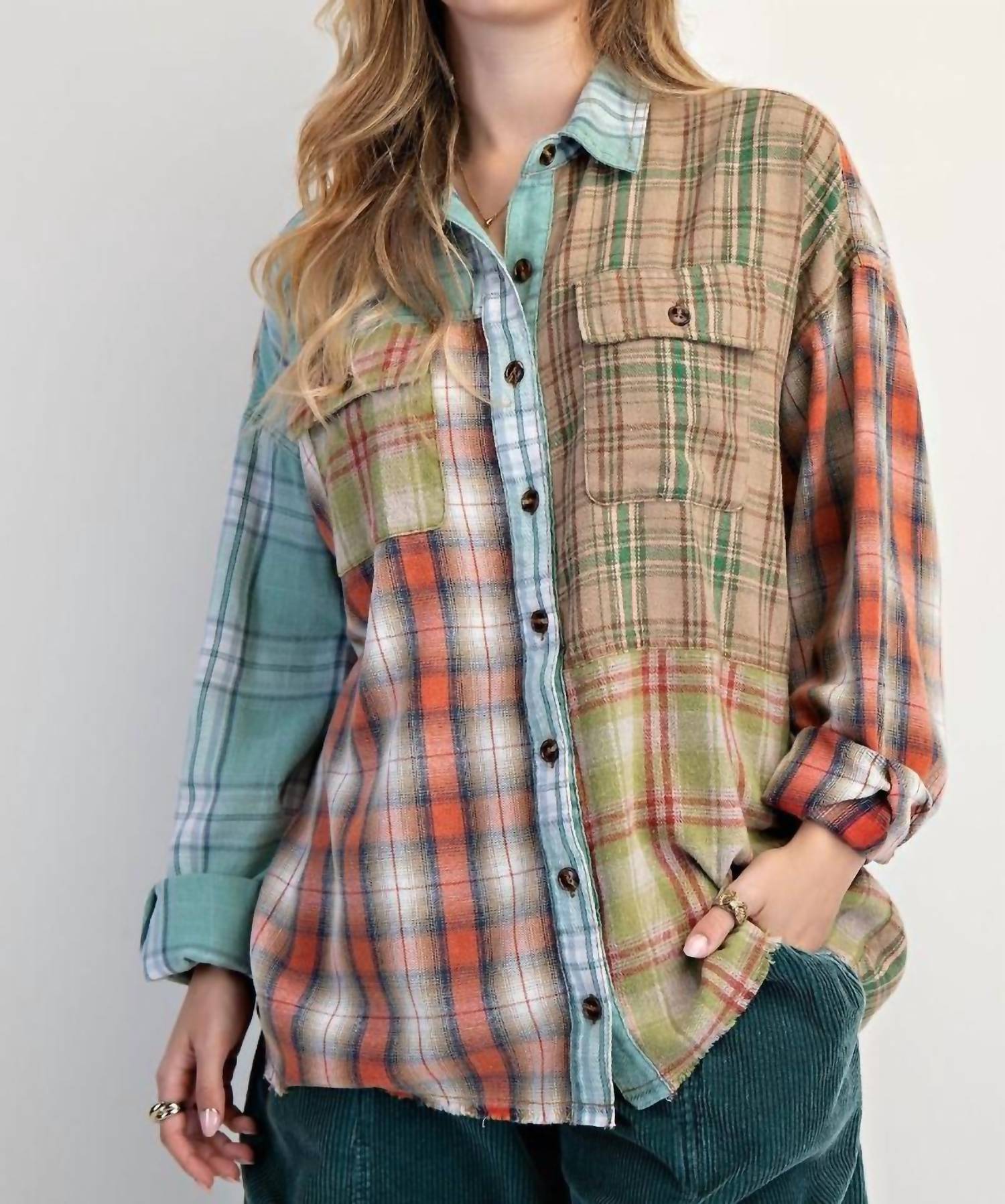 Easel - WASHED DENIM SHIRT