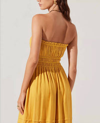 Astr - Aubrie Strapless Midi Dress
