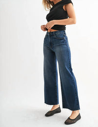Just Black Denim - Scissor Cut Wide Leg Jean