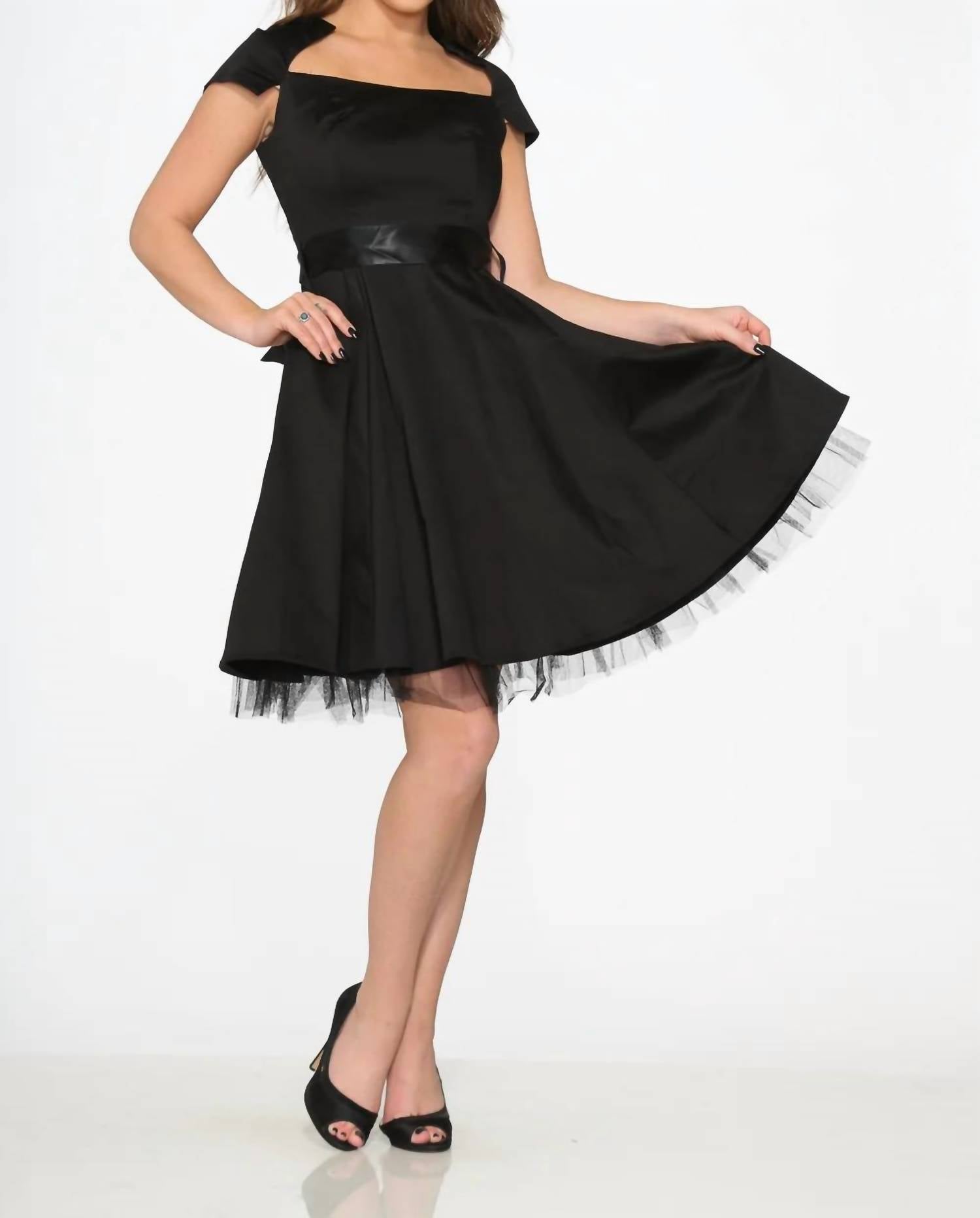 Orchid Bloom - Midi Swing Dress