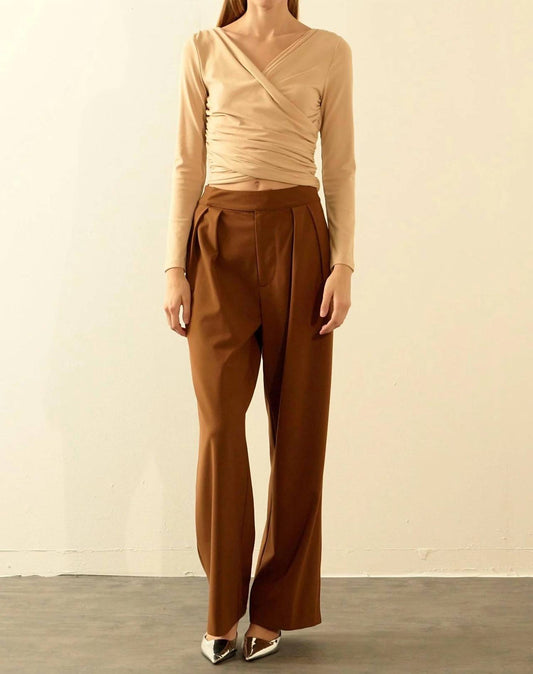 Endless Rose - Shirring Fitted Top