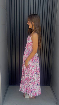 In February - Floral Midi Dress