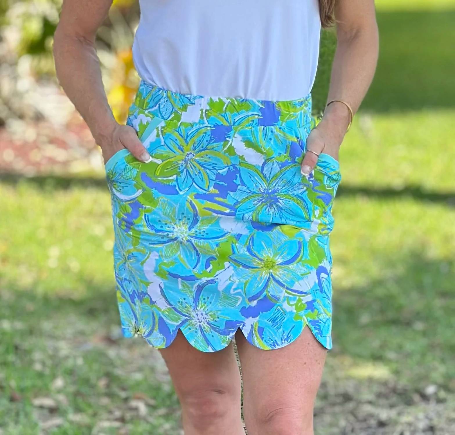 Ana Clare - Sassy Scallop Skort