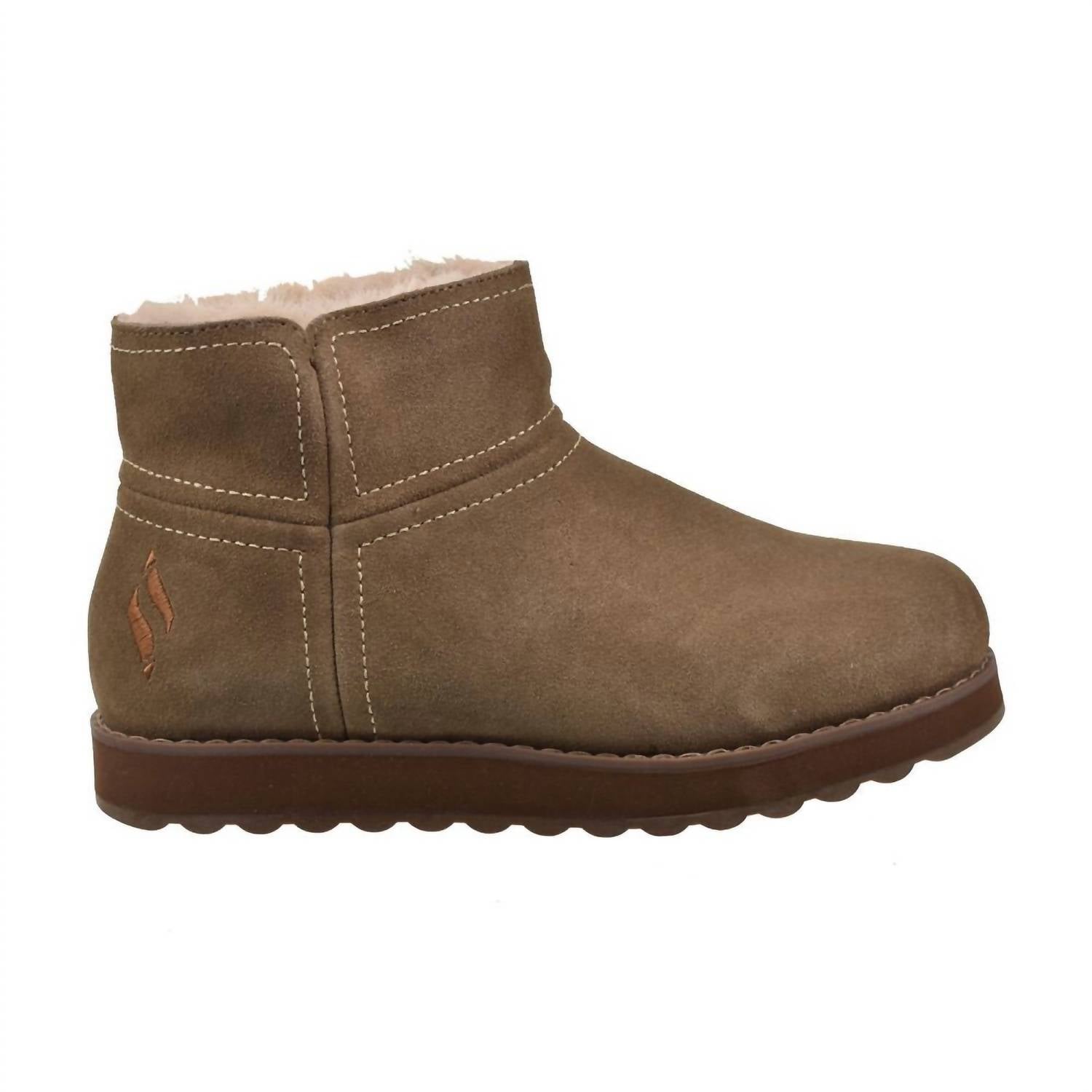 Skechers Women's Sky Frost Boots in chestnut - women's shoe