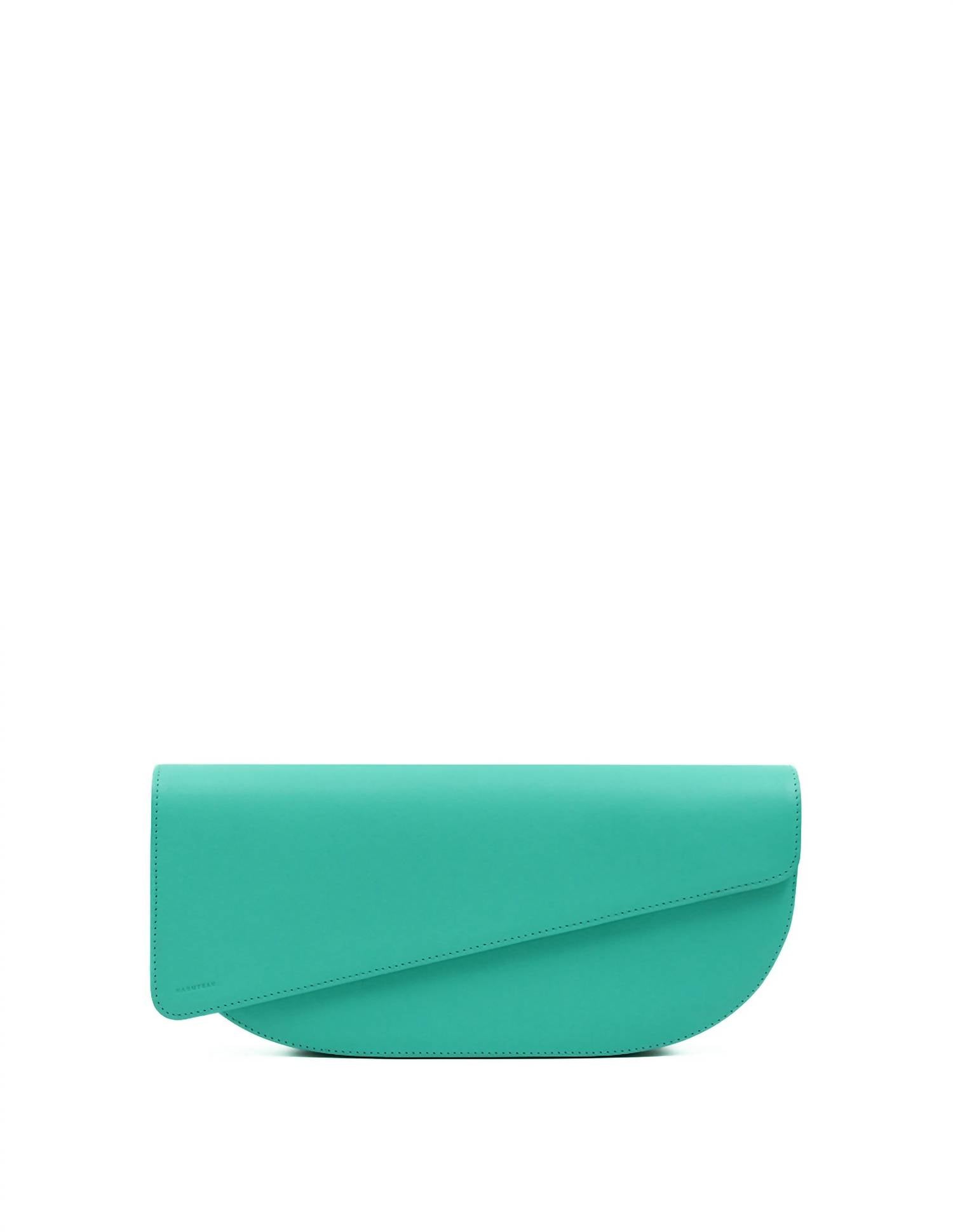 GABUTEAU Women's Gia Clutch in aqua - women's bag