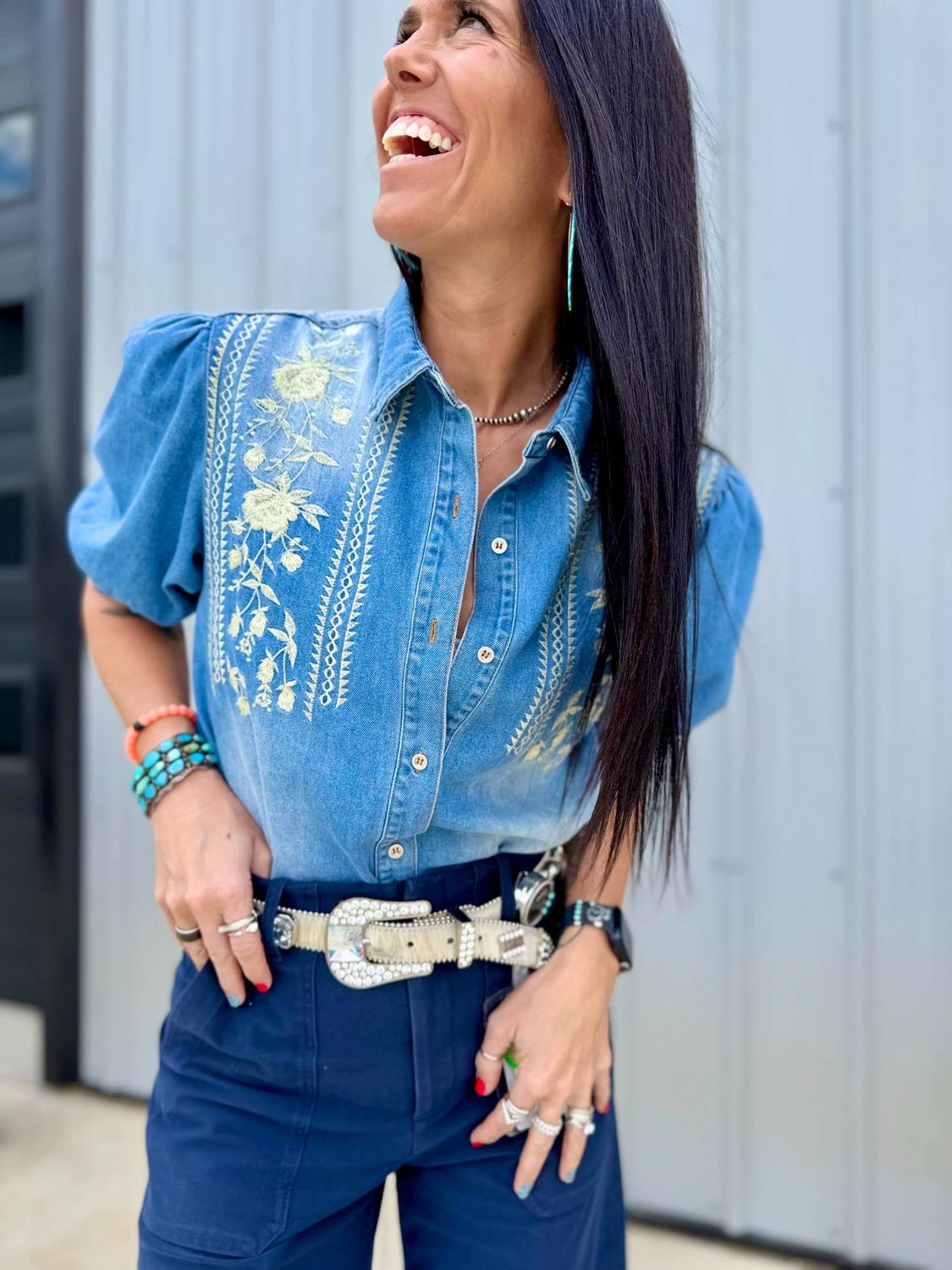 Blue B - Tila Bodysuit