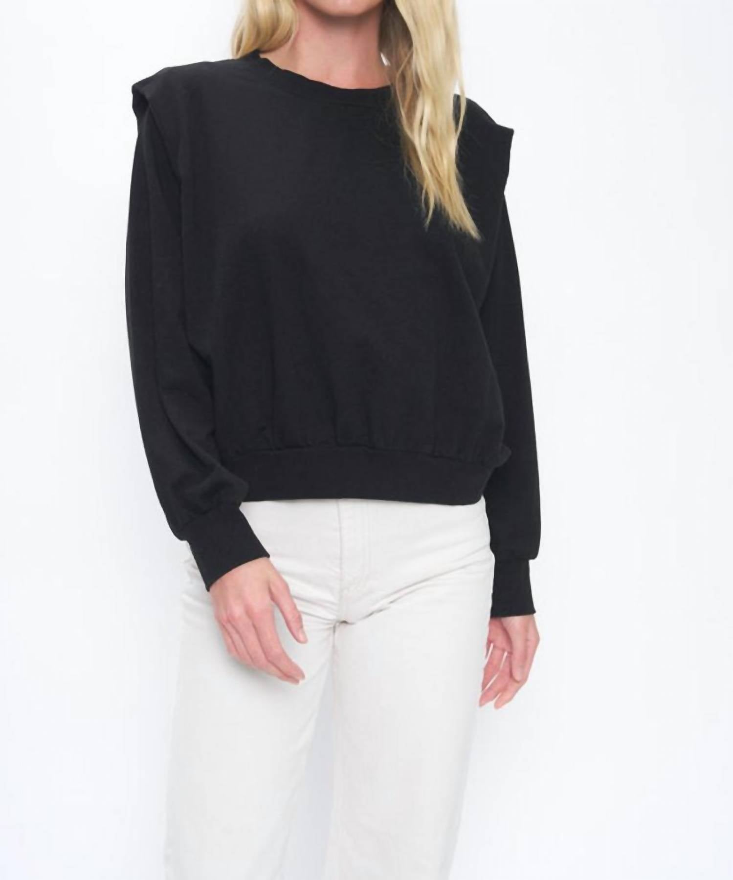 Project Social T - Paolo Exaggerated Shoulder Sweatshirt